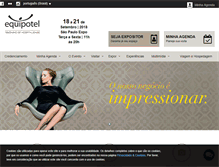 Tablet Screenshot of equipotel.com.br